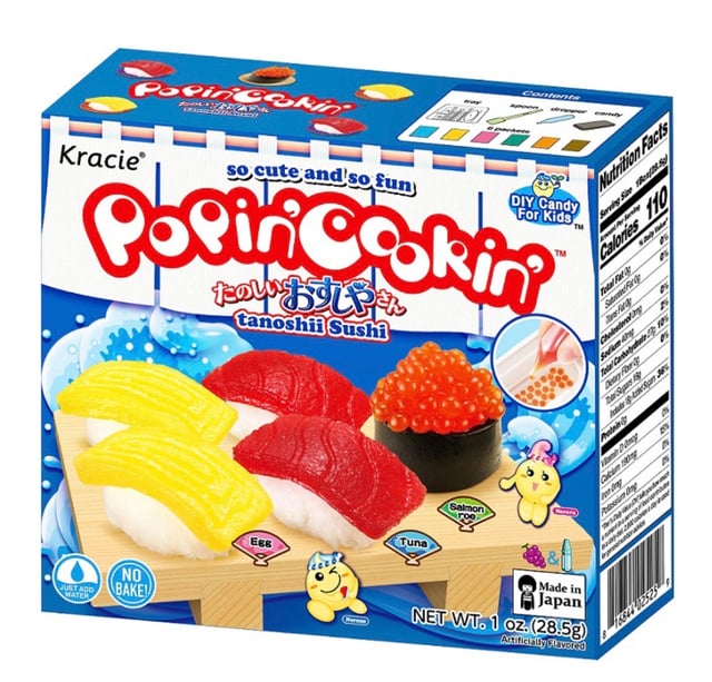 Kracie Popin Cookin DIY Candy Sushi Kit