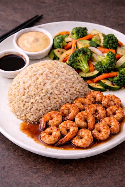 Dinner Shrimp Plate