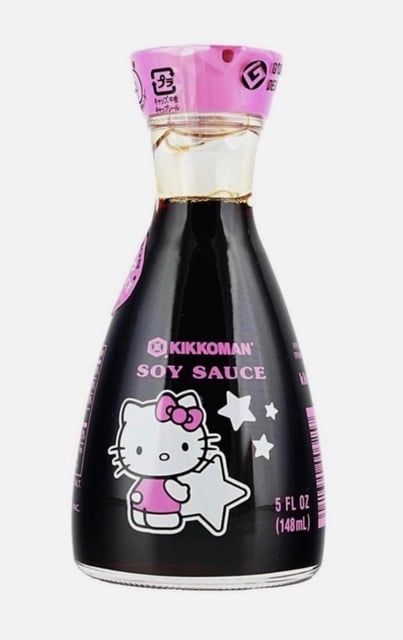 Limited Edition - Kikkoman Hello Kitty Soy sauce dispenser 5oz