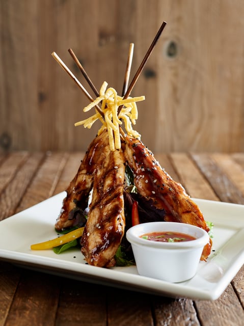 Grilled Thai Chicken Skewers