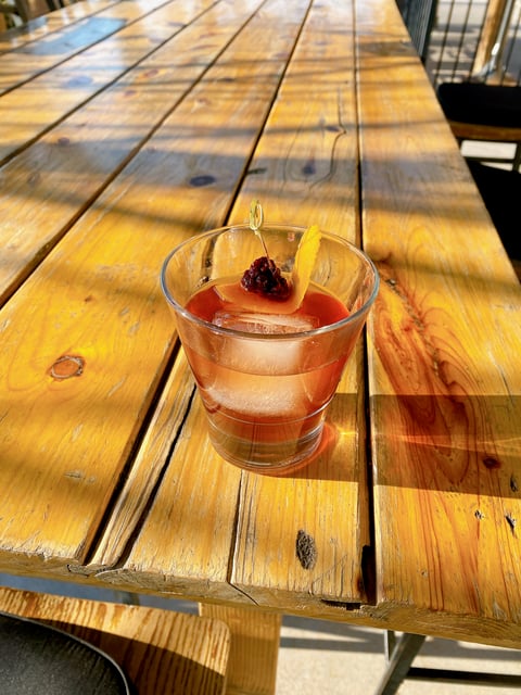 Blackberry Citrus Old Fashioned