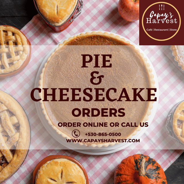 Holiday Pie Orders