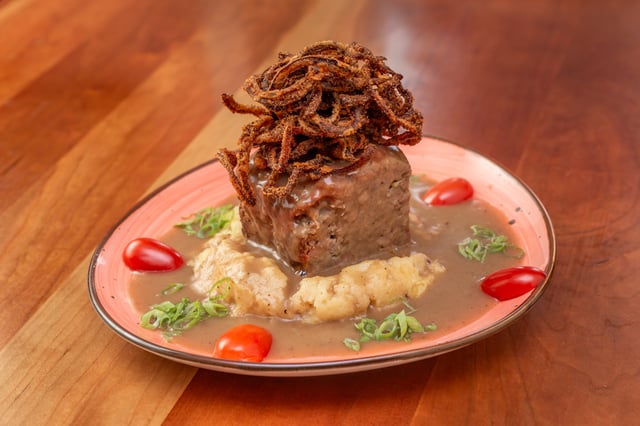 Filet Mignon Meatloaf - Neptune's Seafood Pub - American