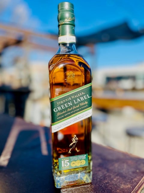 ［ランエボ］Johnnie Walker Green Label 15年 Johnnie Walker Blended Malt Scotch Whisky Green Label Aged 15