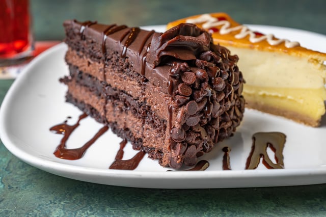Chocolate Mousse Layer Cake - Mutt & Jeff's Restaurant and Bar in