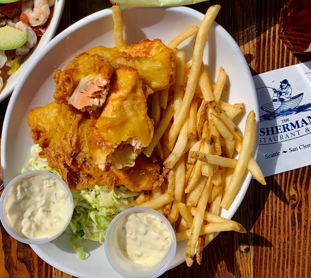 Salmon & Chips