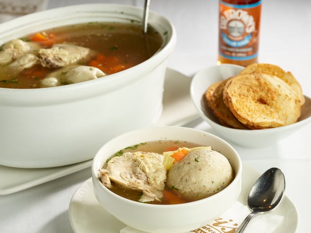 Matzo Ball Soup - Main Menu - Lovi's Deli - Delicatessen in