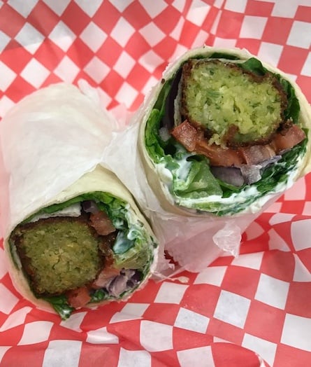 Falafel Gyro Wrap