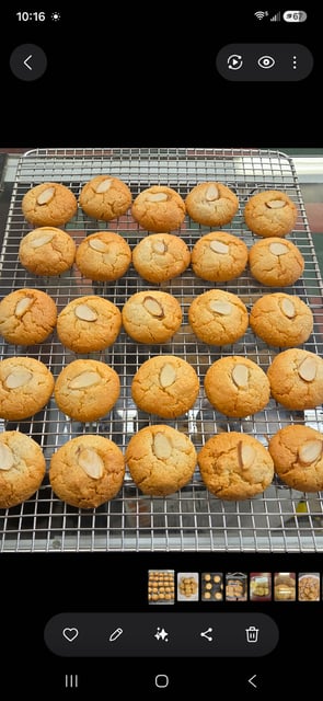 GLUTEN FREE Almond Paste Cookies