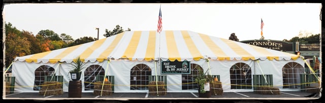 Outside Tent Front