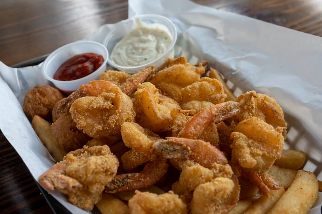 9 pc Shrimp Plate