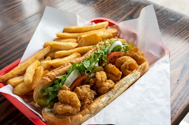 Shrimp Po'Boy Basket