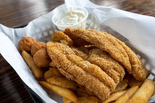 3 pc Catfish Plate