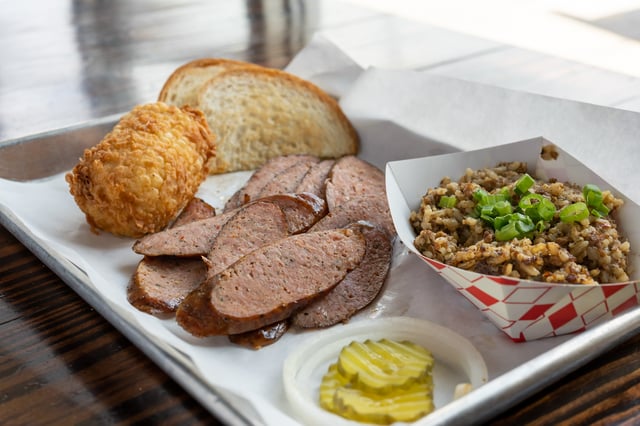 Pork Sausage Plate