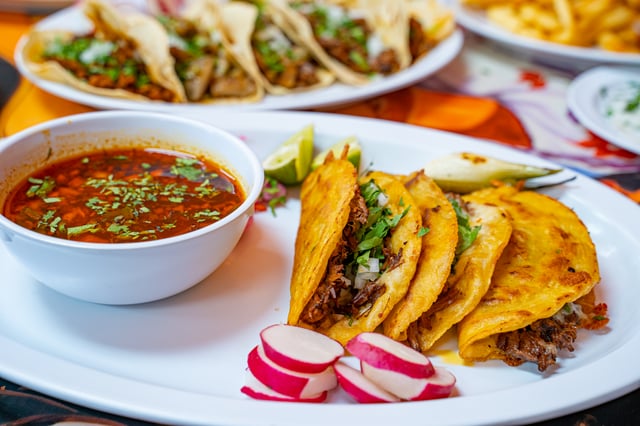 Ord. Quesabirria - Menu - Tacos El Nevado - Mexican Restaurant in NC