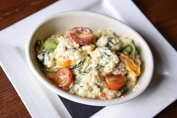 Spinach & Tomato Risotto