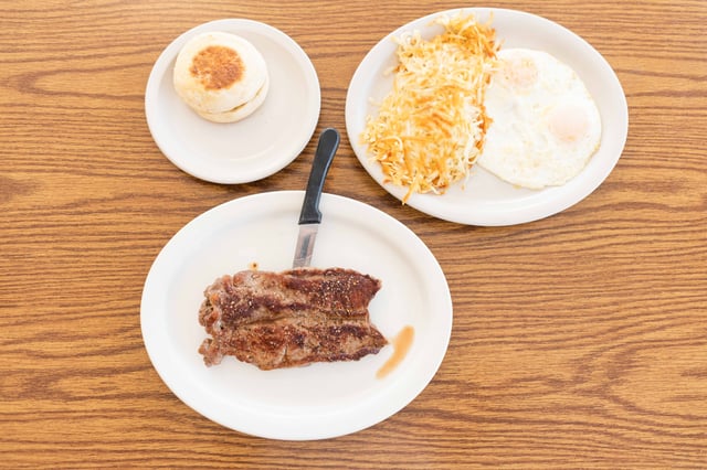 6 oz. Steak and Eggs