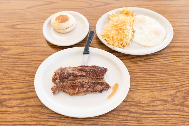 8 oz. Steak and Eggs