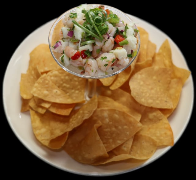 Happy Hour Halibut & Shrimp Ceviche