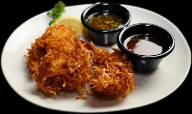 Happy Hour Coconut Prawns