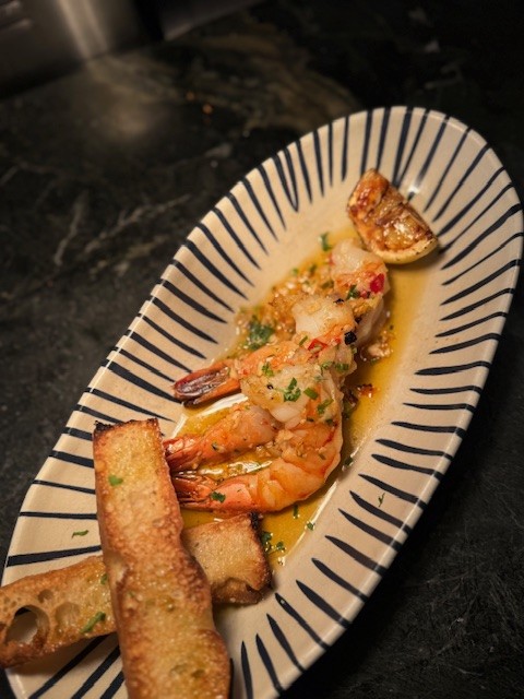 Gluten Free Calabrian Tiger Shrimp