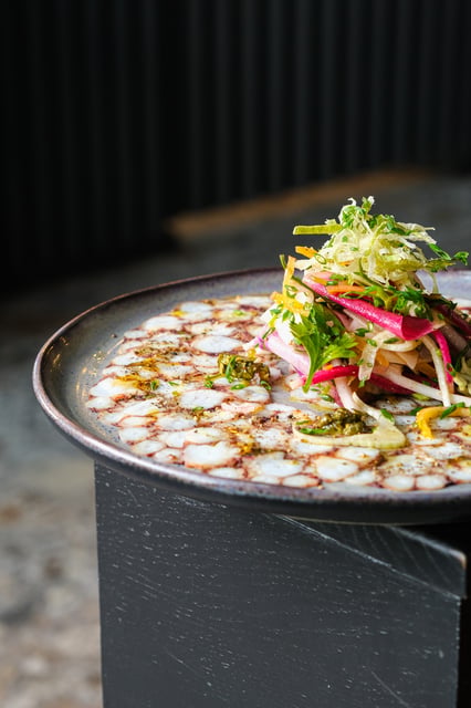 Octopus Carpaccio