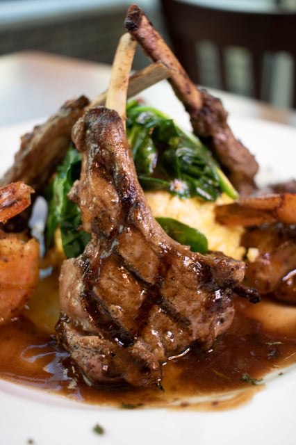 Grilled Lamb Chops - Louisiana Bistreaux Seafood Kitchen