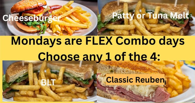 Every Monday: It's FLEX Combo Day