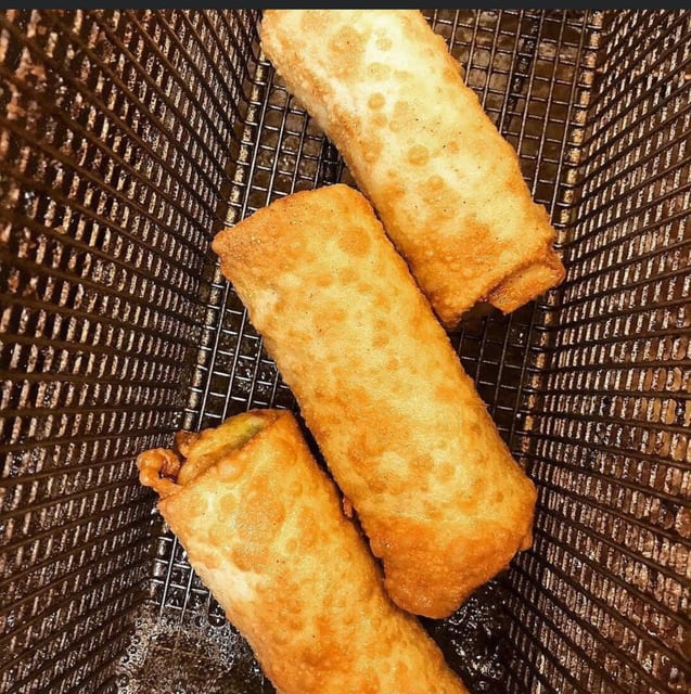 Chicken Cheesesteak egg rolls 