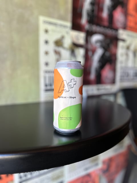 "A+" Apricot + Hops Cider
