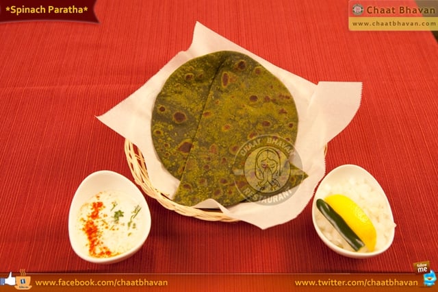 Spinach Paratha