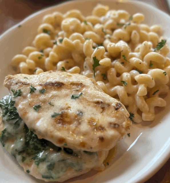 Parmesan Cheese Stuffed Baked Stuffed Chicken Parmesan