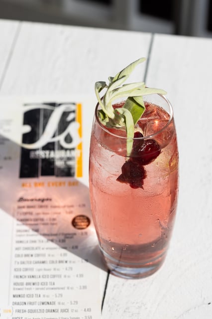 CRANBERRY SAGE SPRITZ