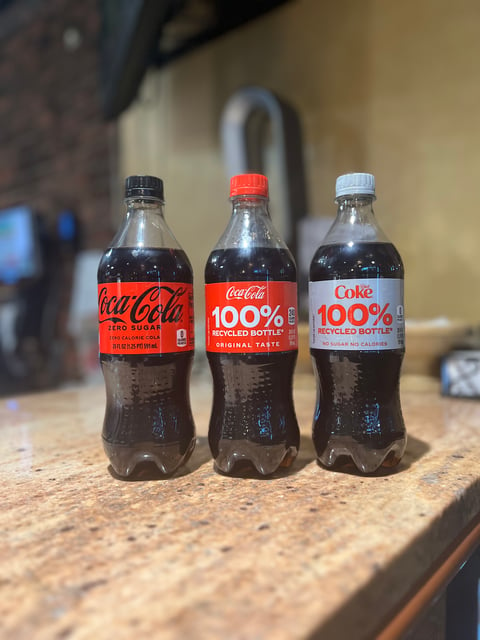 20 oz Bottled Soft Drinks - Drinks - Pastime Restaurant