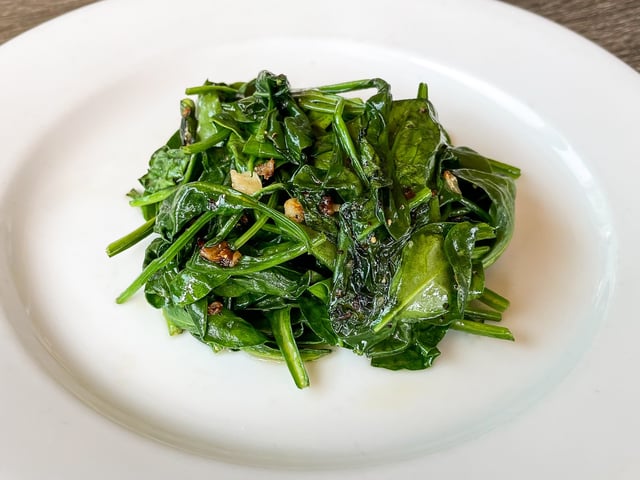 ORGANIC GARLIC SPINACH