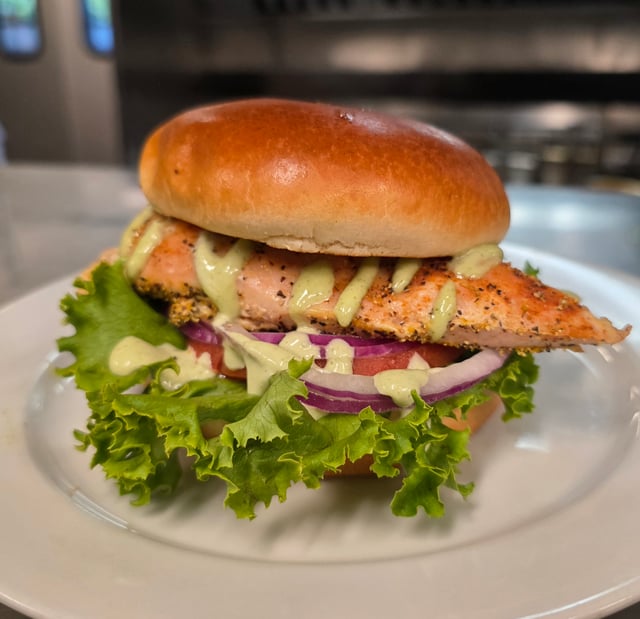 Basil & Lemon Chicken Sando
