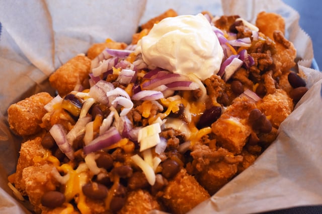 Loaded Chili Tots
