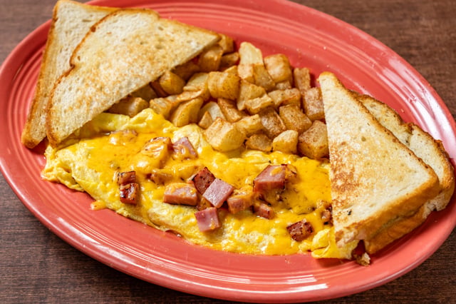 Ham and Cheese Omelette