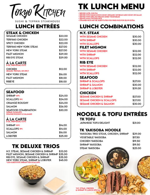 Main - Tokyo Kitchen - Montclair Japanese Restaurant