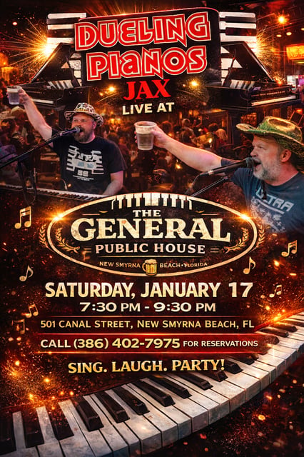 Dueling Pianos - The General Public House - American Gastropub in