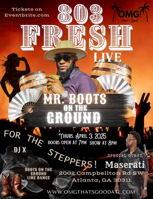 803 Fresh Live at OMG! ATL! - OMG! ATLANTA