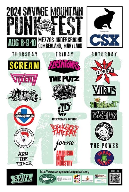 2024 Savage Mountain Punk Festival - MEZZOS