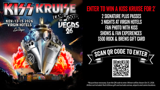 Win the Ultimate KISS Kruise Experience! - American Food & Live