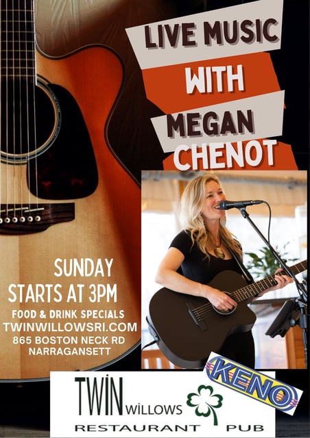 Live Music with Megan Chenot - Twin Willows - Narragansett