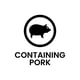 Contains Pork