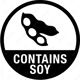 Contains Soy