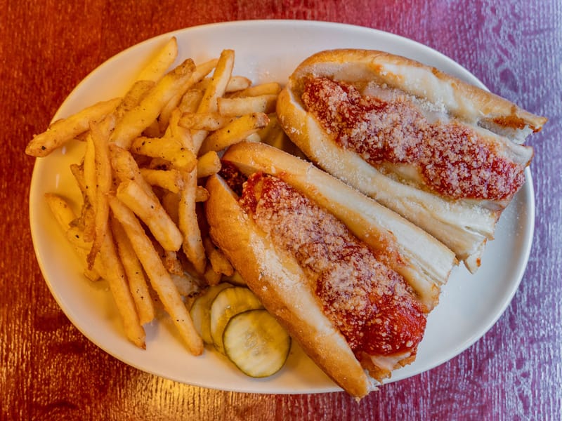 Chicken Parmesan Grinder