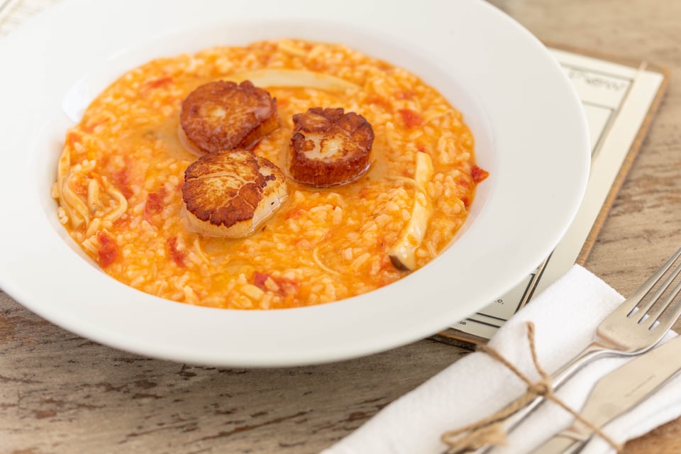 Seared Scallop Risotto