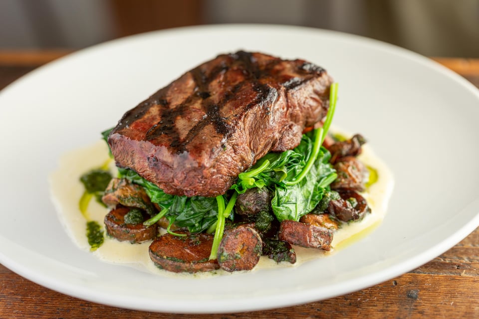 Grilled *8oz Filet Iron Steak