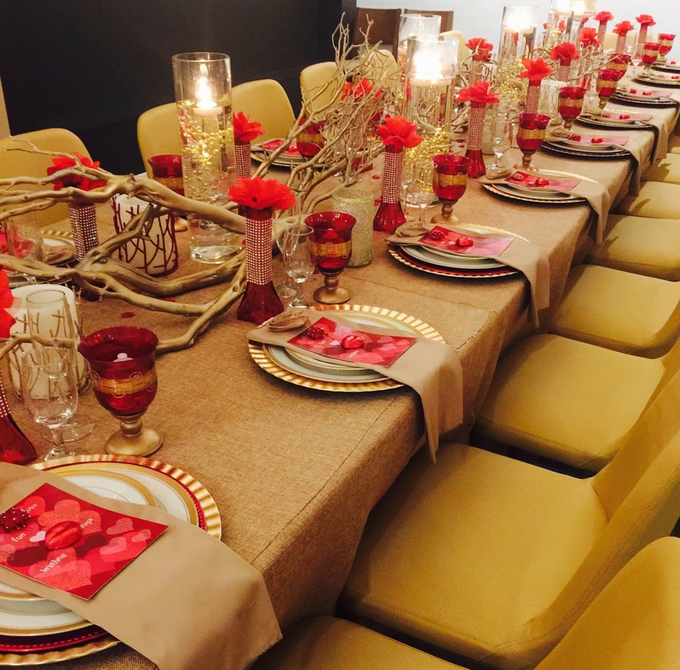 set up table